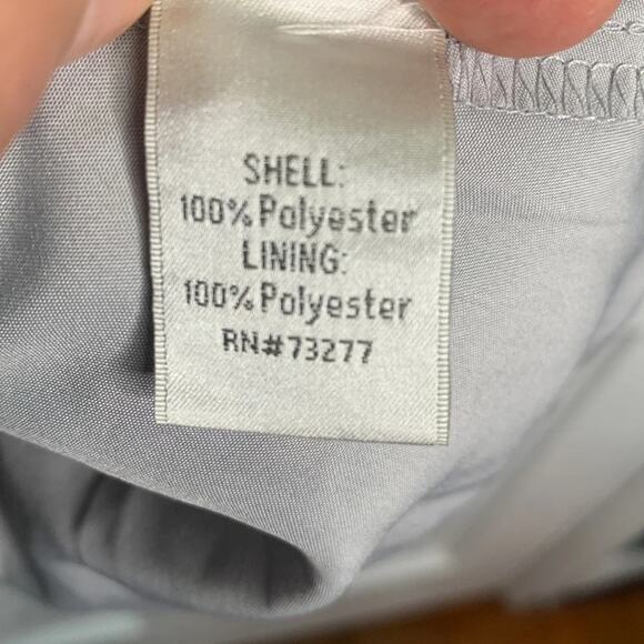 Lauren Conrad Dress Up Shop Flint Gray Ruffle Tulle skirt New w Tag W-381 Sz S - Picture 7 of 9